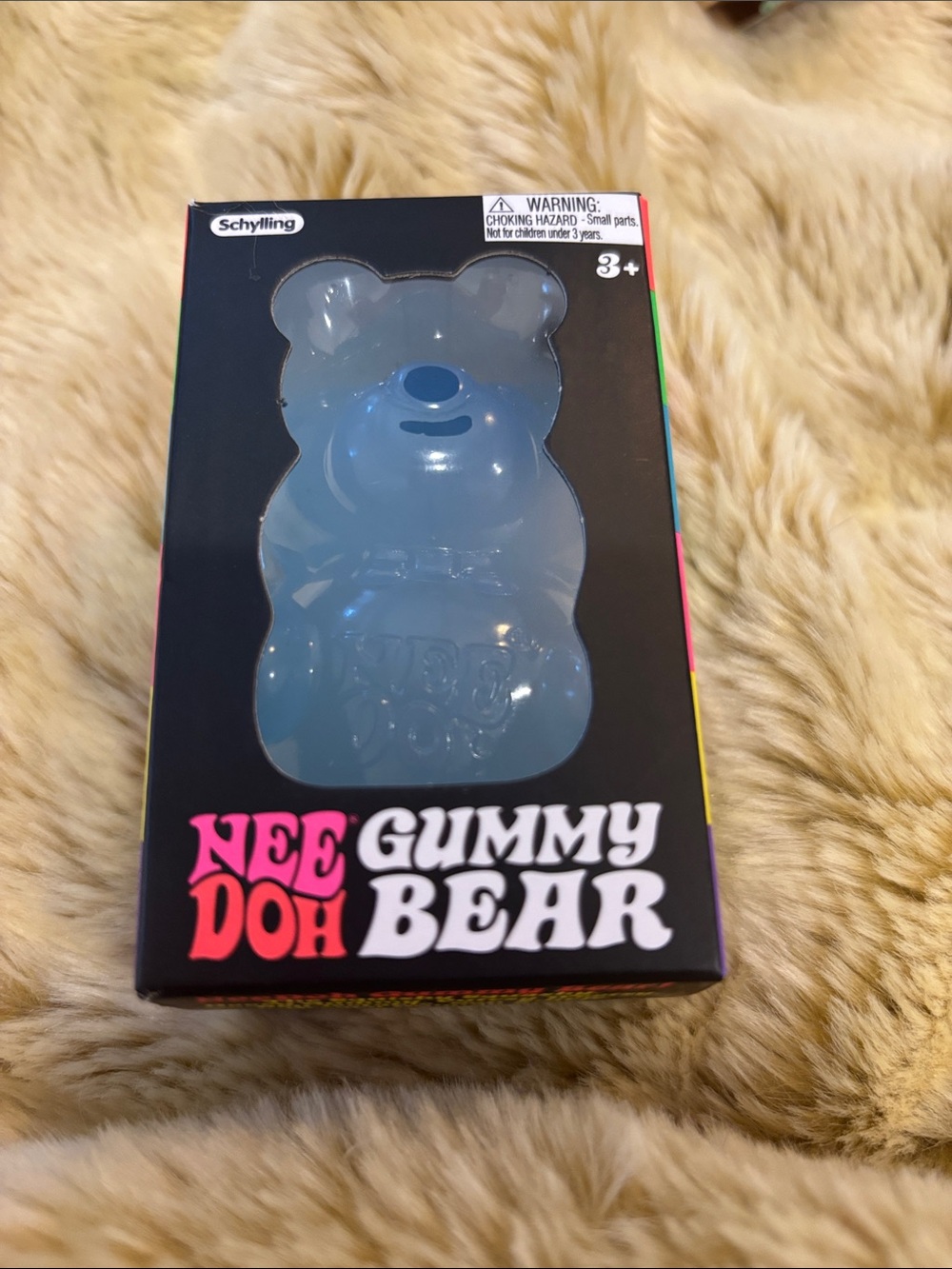 NeeDoh Gummy Bear Squishy Sensory Toy - Blue